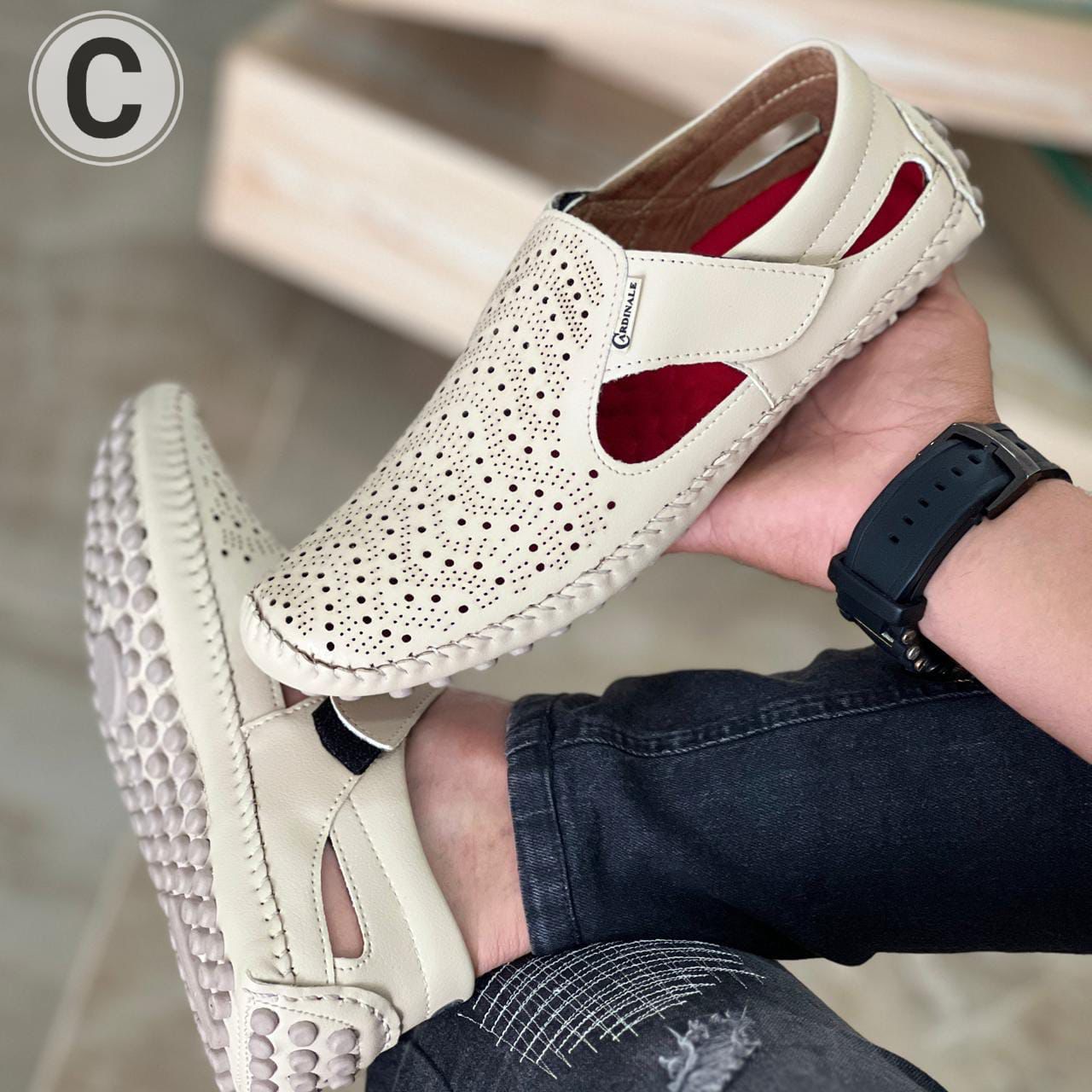 Mocasin laser 03 Caballero